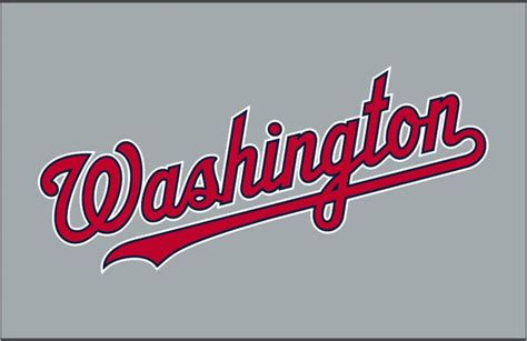 Washington Nationals Jersey Logo Washington Nationals Washington