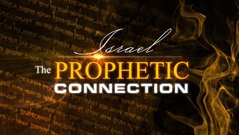 Israel The Prophetic Connection With Dr John Tweedie Inspiration