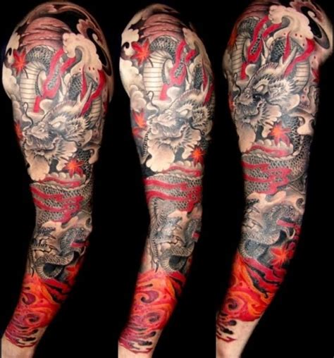 29 Japanese Full Sleeve Tattoos