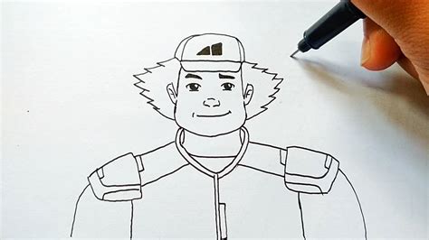 +learnt a new way to color vizor. Menggambar Ejen Bakar versi kartun 2D dari animasi Ejen ...