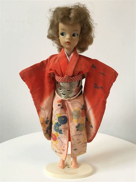 Vintage Japanese Ideal Tammy Doll In Original Kimono Outfit Extremely Rare 1960s Ebay Sindy