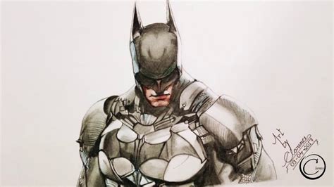 Batman Arkham Knight Pencil Drawing Drawing And Illustration Art