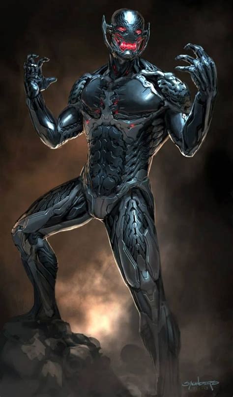 Avengers Age Of Ultron Concept Art Ultron By Phil Saunders Age Of