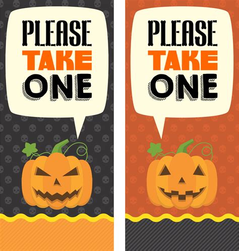 15 Best Printable Halloween Candy Signs