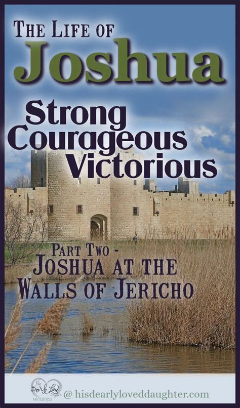 Joshua At The Walls Of Jericho His Dearly Loved Daughter Ministries