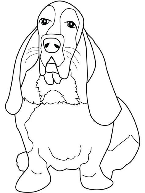 Beagle Dog Coloring Pages At Free Printable