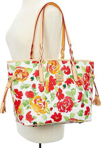 Rose Garden Bailey Dooney Bourke Shopper Tote Bag