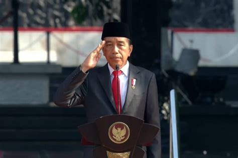 Presiden Joko Widodo Pimpin Upacara Hari Kesaktian Pancasila Antara