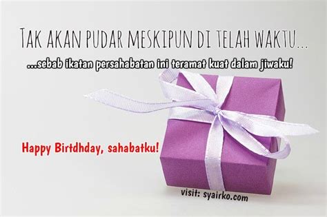 Ucapan Ultah Bahasa Inggris Untuk Sahabat - Soal Tuntas