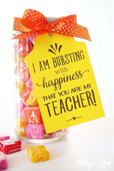 Creative and cheap teacher appreciation gifts! 10 Inexpensive Teacher Appreciation Gift Ideas