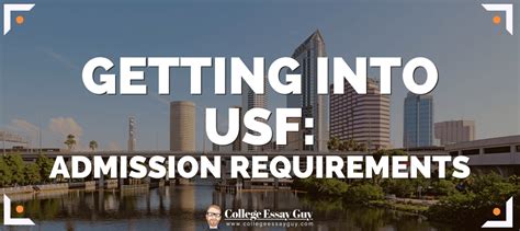 USF Admission Requirements 2023