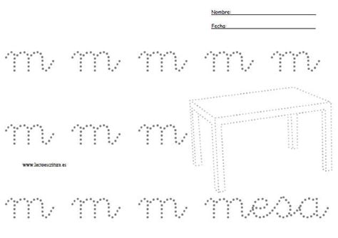 The Letter M Worksheet Is Made Up Of Dots And Lines With An Image Of