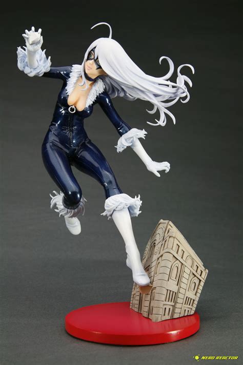 Marvels Black Cat Bishoujo Statue Is Cute And Sexy From