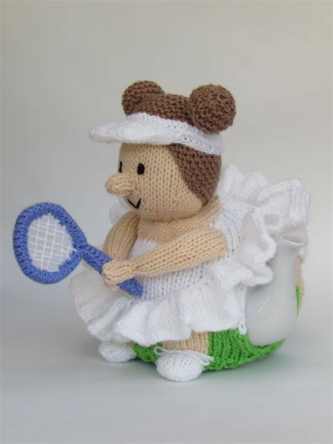 We'll show you the knitting basics, such as how to knit stitch and how to cast on when knitting, so you can get started today! Tennis Player tea cosy knitting pattern | Tea cosy ...