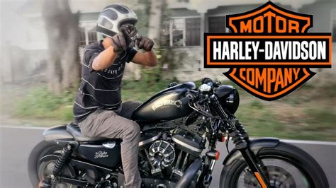 Bike is in great condition, bought off a family friend may 2014. MOTOVLOG Harley davidson sportster 883 bobber(review dan ...