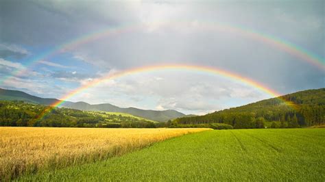 Doppelter Regenbogen – Sauerland Naturfotografie