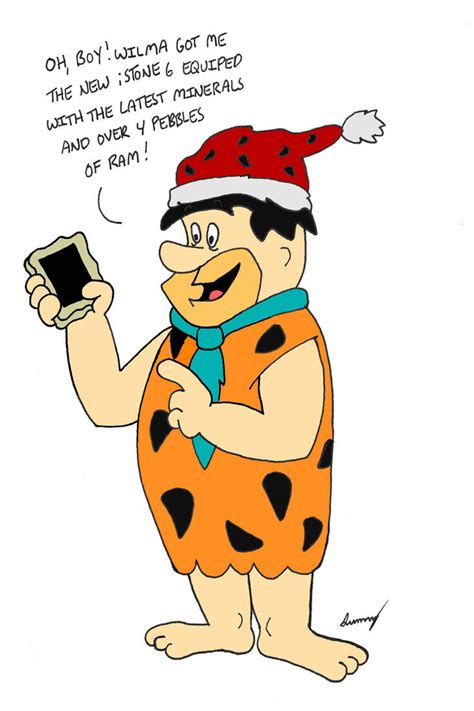 Fred Flintstones New Istone 6 By Sunnyarts On Deviantart