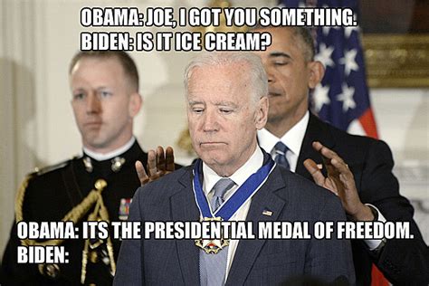 10 Of The Best Joe Biden Presidential Medal Of Freedom Memes