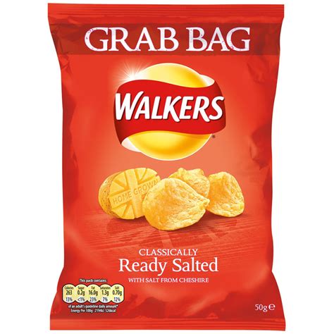 Walkers Ready Salted Crisps Grab Bag Inn Express