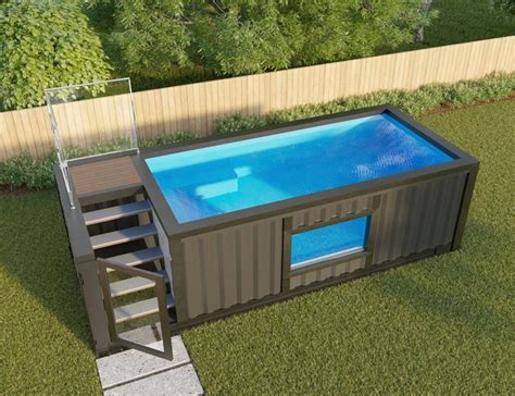 Shipping Container Swimming Pool Swiming Pool Above Ground Swimming Hot Sex Picture