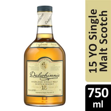 Dalwhinnie 15 Year Highland Single Malt Scotch Whisky 750 Ml Kroger