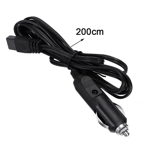 Dc 12v 2m Car Refrigerator Power Cable 2 Pin Connection Lead Cable Wire