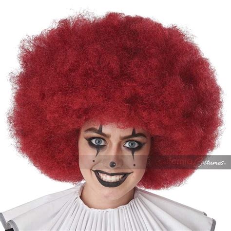 Jumbo Red Afro Wig Imaginations Costume And Dance