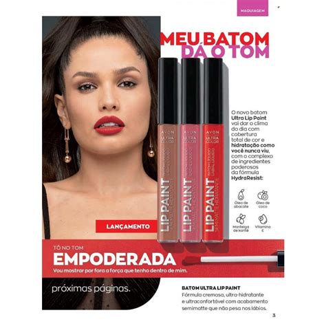 Batom L Quido Atitude Ultra Color Lip Paint Ml Shopee Brasil