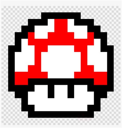 Download Mario Mushroom Pixel Clipart Super Mario World New Mario