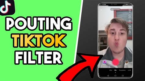 How To Get The Pouting Filter On Tiktok Funny Filter Youtube
