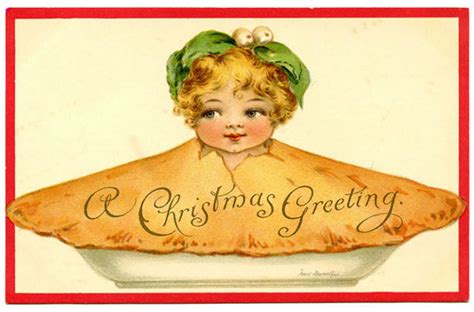 weird and creepy victorian christmas cards 57 pics