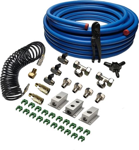 Compressed Air Line Kit 34 Inch Hdpe Aluminum Air Piping System Air