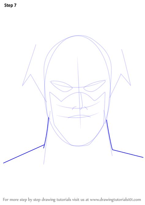 Later, he was able to draw on a man's face when visiting his father in iron heights penitentiary too fast for him or anybody else to notice. Learn How to Draw The Flash Face (The Flash) Step by Step ...