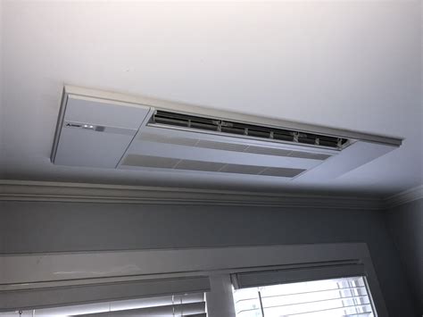 Mitsubishi Mlz Ductless Ceiling Unit Heating And Air Conditioning