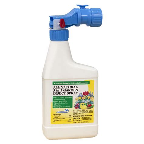 Pest control products all departments audible books & originals alexa skills amazon devices amazon pharmacy amazon warehouse appliances apps & games arts, crafts & sewing automotive parts & accessories baby. Monterey 16 oz. All Natural 3-in-1 Garden Insect Control ...