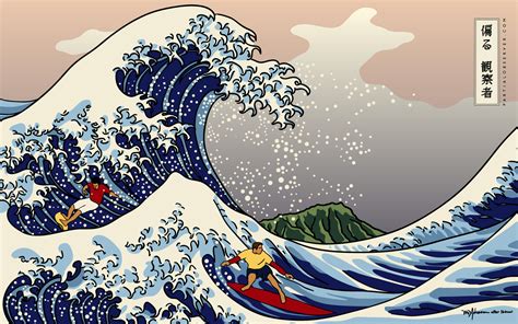 The Great Wave Kanagawa Svg File