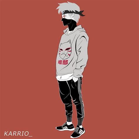We have a massive amount of desktop and mobile backgrounds. Da Copy Ninja | Anime gangster, Naruto fan art, Kakashi