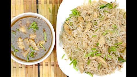 How to cook this pizza without oven? Garlic Chicken With Soya Sauce & Fried Rice Recipe | Cookania