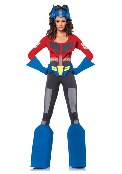 Womens Transformers Optimus Prime Costume Optimus Prime Halloween