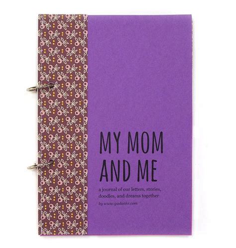 Mom Daughter Journal Scrapbook Diary My Mom And Me In Wild Grape On