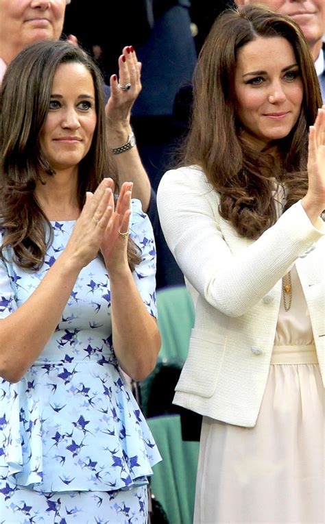 Kate And Pippa Middleton From Celebrity Siblings E News