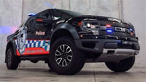Ford Raptor Highway Patrol Unit Police Cars Police Truck Police