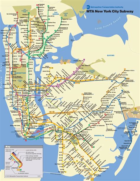 New York Train Station Map Nyc Train Station Map New York Usa