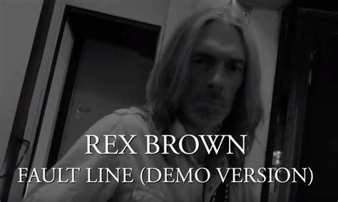 Watch Former Panteras Bassist Rex Brown New Video For Fault Line