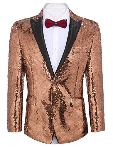 Shop The Best Gold Sequin Blazer For Men Make A Statement