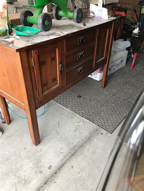 Enjoy free shipping on most stuff, even big stuff. How can I "outdoor weatherproof" an old buffet table ...