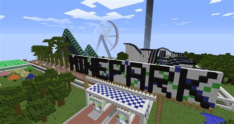 Minepark ~ A Minecraft Theme Park 20 Attractions 800