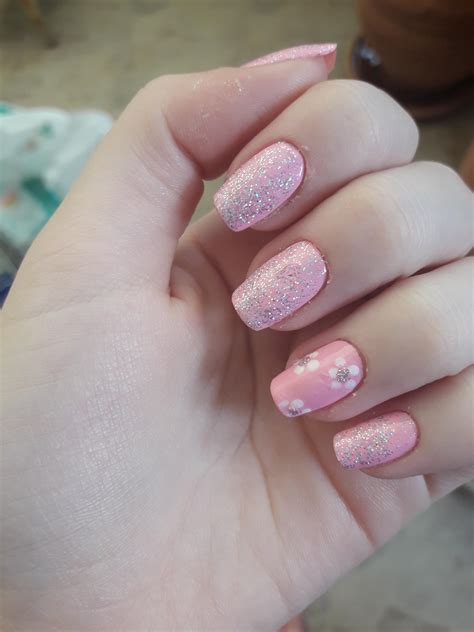 My New Pink Nails For Summer Vacation Rnails