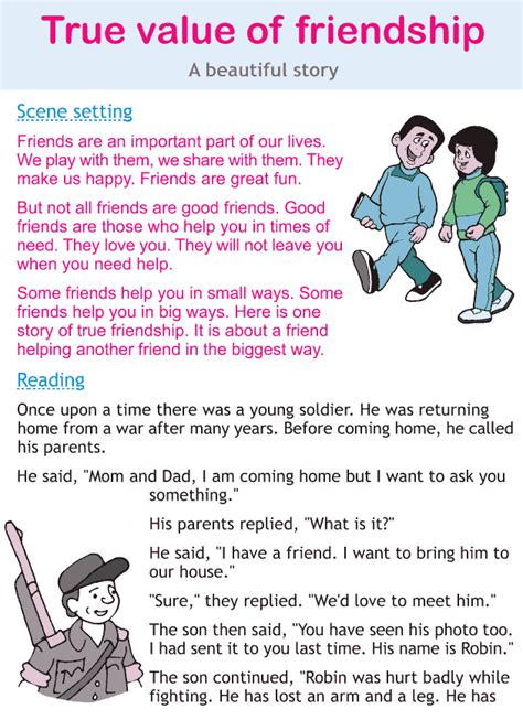 Character Education And Life Skills Grade 2 Lesson 8 True Value Of
