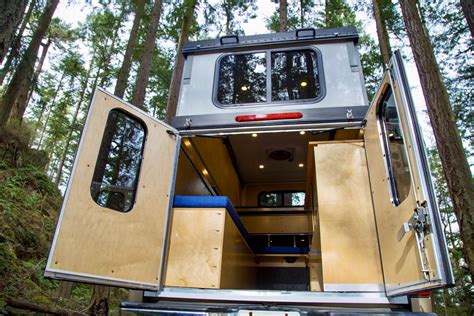 Hiatus Campers Releases Patented Hard Side Pop Up Truck Camper Adventure